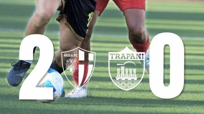 Trapani Calcio: terzo ko di fila, la Nissa vince 2-0 