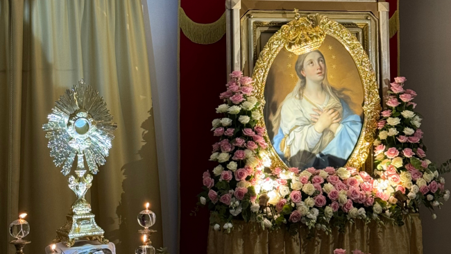 Mazara, la Madonna del Paradiso in visita all’ospedale “Abele Ajello”