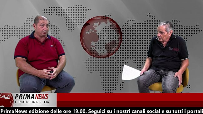 Primanews. 4 Ottobre: ospite Giacomo D'Annibale