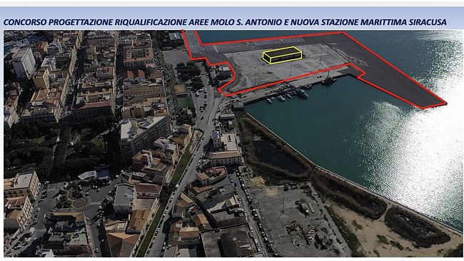 Nuova Stazione marittima a Siracusa, ammessi 5 progetti nel concorso architettonico
