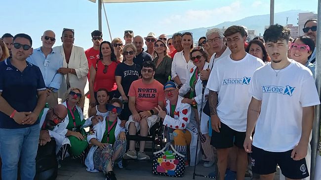 Trapani, attiva da oggi la spiaggia inclusiva in piazza Vittorio Emanuele
