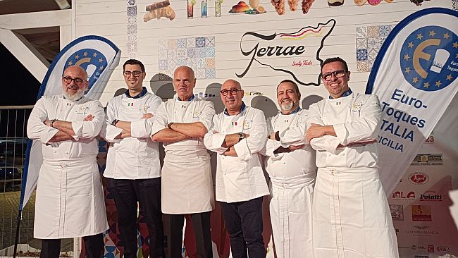 Live Show Coking della Eurotoques alla Festa del Pane e della Pasta