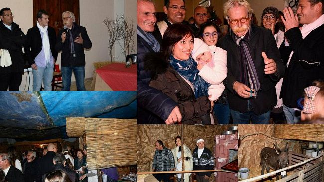 Mazara, inaugurato il Presepe vivente alla comunità Il Sorriso