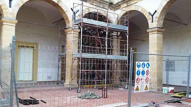 Mazara, messa in sicurezza Palazzo dei Carmelitani, sede del Comune