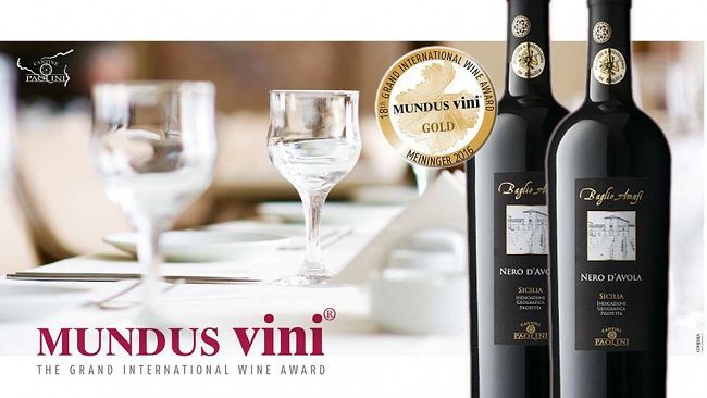 Medaglia d’oro per le Cantine Paolini al concorso Internazionale MundusVini
