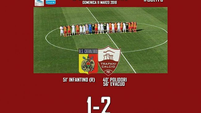 Vittoria sofferta ma meritata, il Trapani non si ferma più