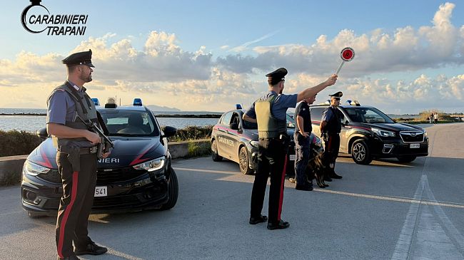 ​Controlli straordinari dei Carabinieri: 11 denunciati fra Trapani, Marsala e Mazara del Vallo