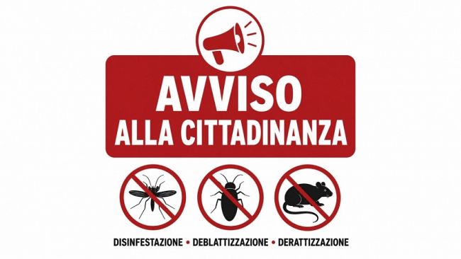 Derattizzazione e disinfestazione a Marsala. Lunedì la prima fase degli interventi nel centro e nei quartieri popolari