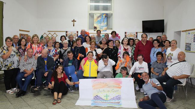 Mazara, inaugurato il nuovo anno comunitario dell'associazione Fede e Luce Onlus