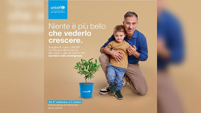 Il Comitato provinciale di Trapani per l'UNICEF lancia la campagna “Ulivo – Niente è più bello che vederlo crescere”