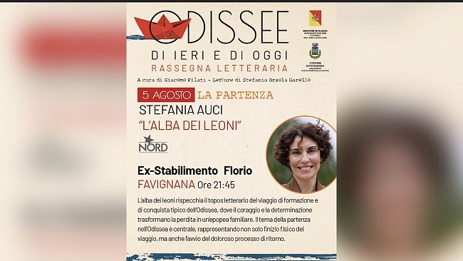 Favignana, Stefania Auci ospite della rassegna 