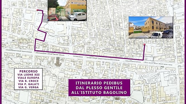 Alcamo, riprende il Pedibus per l'I.C. Bagolino