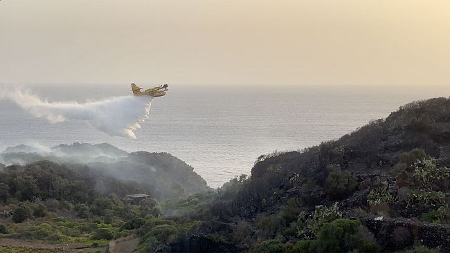 Incendio a Pantelleria, nota dell'Ente Parco Nazionale dell'Isola