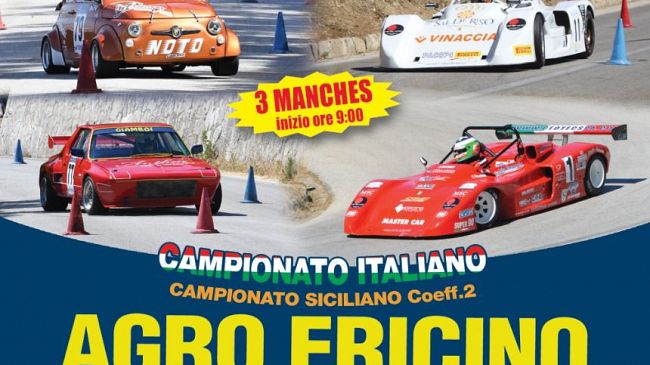 Automobilismo, tutto pronto per lo Slalom dell'Agro Ericino