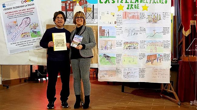 Gli alunni della Ruggero Settimo incontrano lo scrittore Emanuele Verdura per ricordare la Shoah