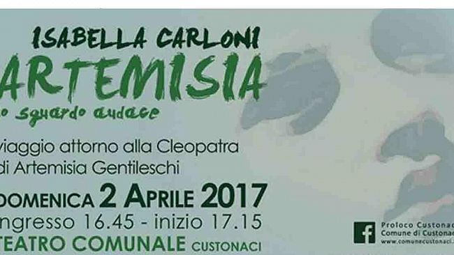 Custonaci, Prima edizione – Teatro Festival Artemisia: Lo sguardo audace di e con Isabella Carloni