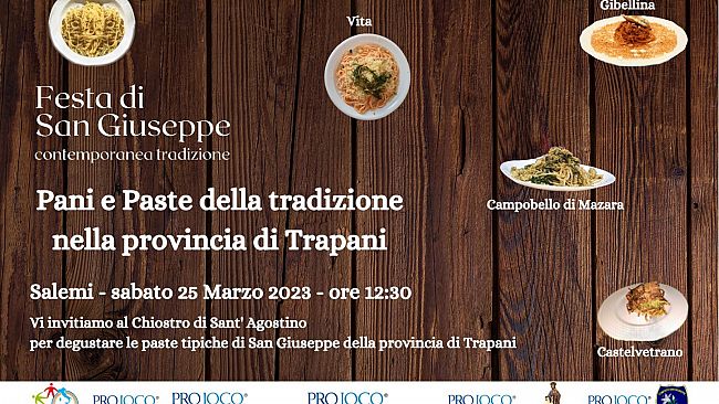 A Salemi l’evento “Pani e Paste della tradizione della provincia di Trapani”