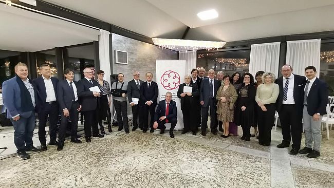 Conviviale di Natale per i Commercialisti trapanesi. Celebrati i 40 e 50 anni di professione di alcuni iscritti