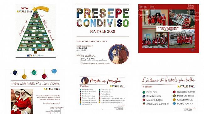 Vita. Tante le iniziative svolte durante le festività natalizie dalla Pro loco