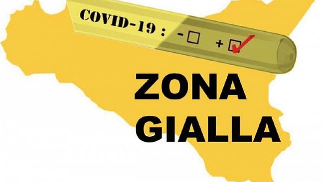 Covid 19 : Numeri in ascesa e la Sicilia da lunedì verso la zona gialla ?
