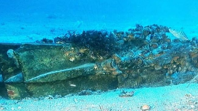 Levanzo, individuato un rostro romano a 80 metri di profondità