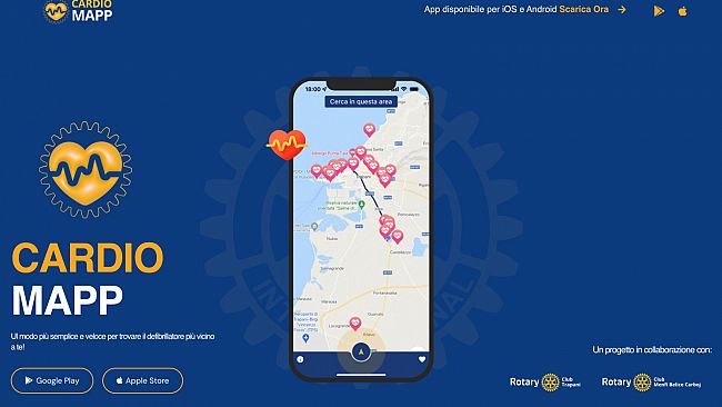 Trapani, ​Il Rotary Club realizza “CardiomApp”. Domani la presentazione