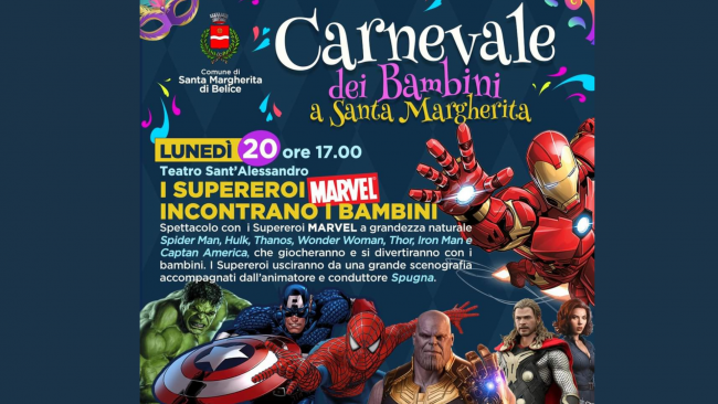 S. Margherita, oggi i supereroi incontrano i bambini
