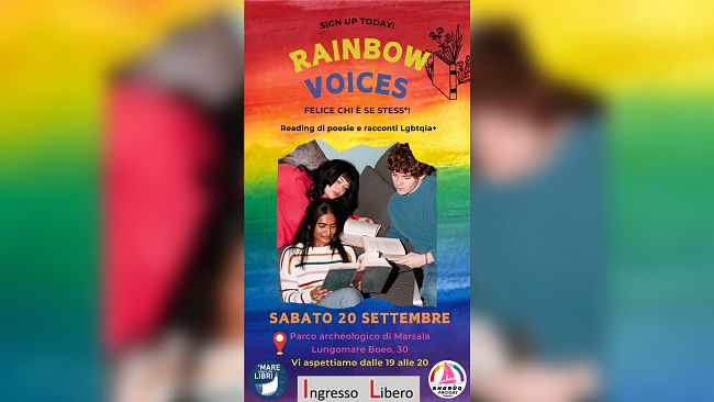 Shorùq Arcigay Trapani al festival letterario “Il mare colore dei libri”