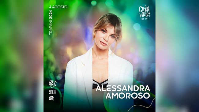 Trapani, Alessandra Amoroso alla terza edizione del Green Valley Pop Fest