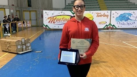 Il comitato Regionale Sicilia della Federazione italiana Twirling si congratula con Evelyn Calandrino