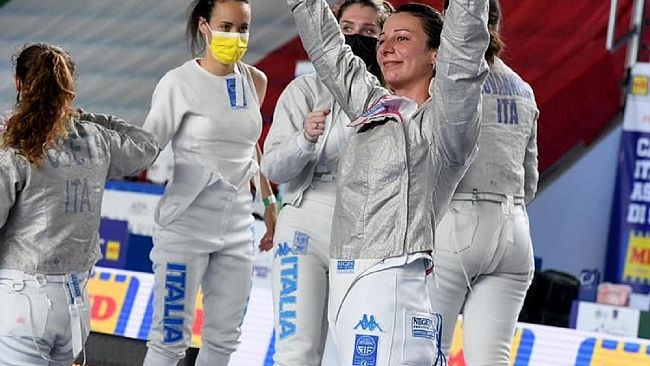 Addio alle gare per Loreta Gulotta, schermitrice azzurra