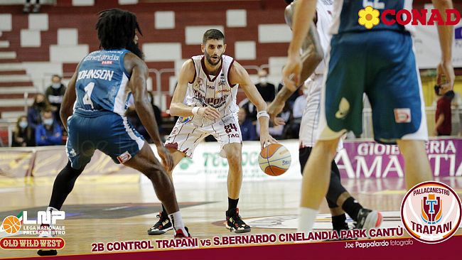 Pallacanestro Trapani, lungo stop per Matteo Palermo