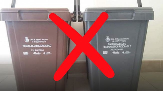 Mazara, avviso Rifiuti: Lunedì 1°aprile (Pasquetta) niente raccolta porta a porta dei rifiuti