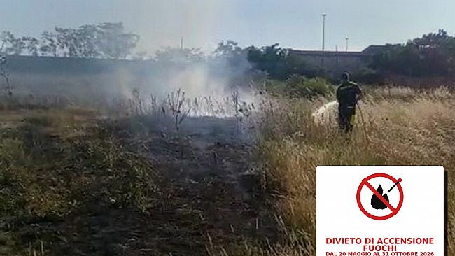 Petrosino, ordinanza antincendio del Sindaco: pulizia dei terreni obbligatoria entro giugno