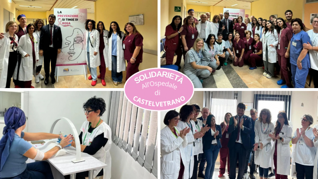 Ospedale di Castelvetrano: un gesto di solidarietà per i pazienti oncologici
