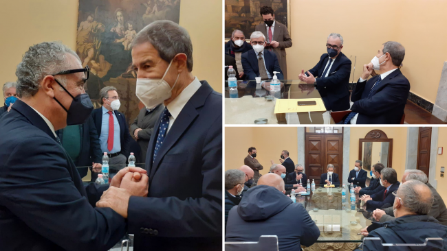 Incontro dei sindaci del Belice con il Presidente Musumeci
