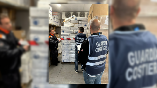 Trapani, la Guardia Costiera sequestra 2 tonnellate e mezzo di prodotti ittici