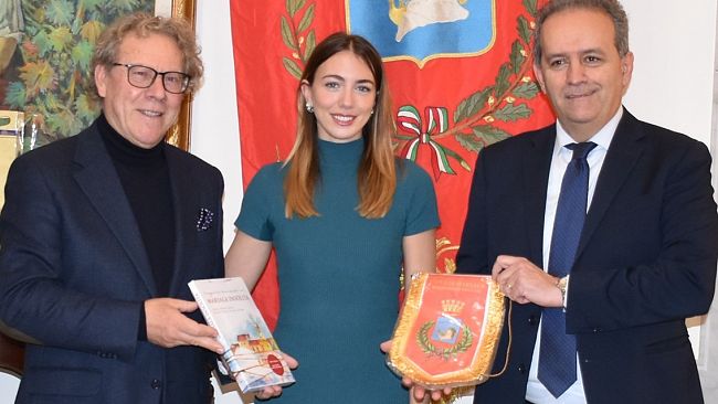 Marsala, a Palazzo Municipale l'attrice Chiara Vinci