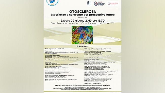 Otosclerosi, un convegno a Castellammare del Golfo