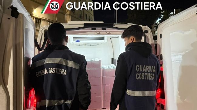 ​Controlli nell’intera filiera della pesca in Sicilia: scoperte 5,5 tonnellate di prodotti ittici non idonei al consumo