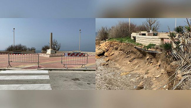 Galfano: nessun pericolo a Capo Boeo ma transenniamo l'area