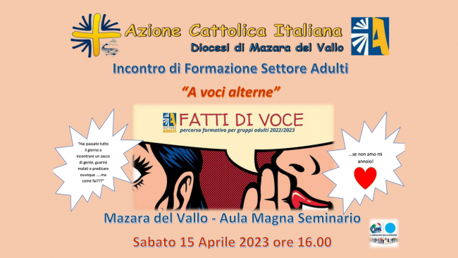 Diocesi Mazara, incontro di formazione del Settore Adulti “A voci alterne”