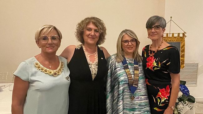 Inner Wheel Club di Trapani, Gianfranca Basiricò Strazzera è la nuova presidente