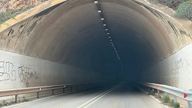 Favignana, conclusi i lavori per la nuova illuminazione della Galleria Scindo Passo