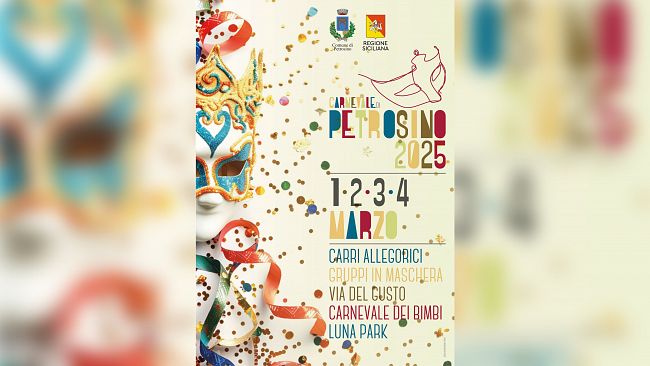 Dall'1 al 4 marzo quattro giorni di puro divertimento con il Carnevale di Petrosino 2025
