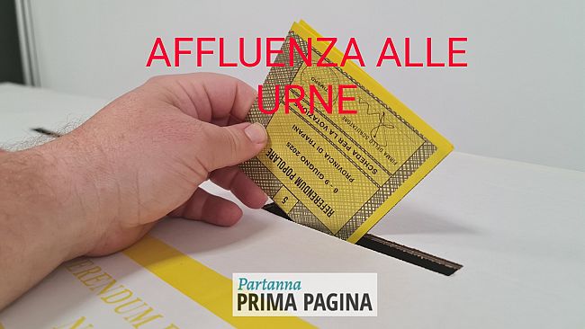 Referendum 2025: affluenza ore 19:00