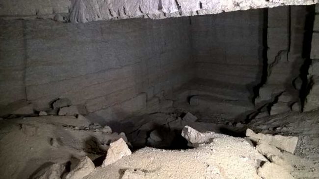 Mazara, la cava sotterranea 