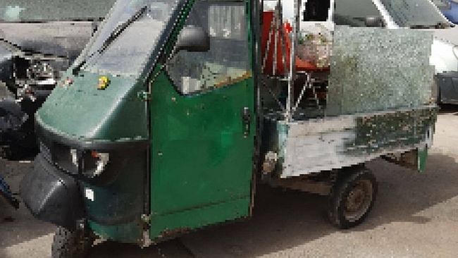 Erice, sequestrato un mezzo Ape Car che trasportava rifiuti  