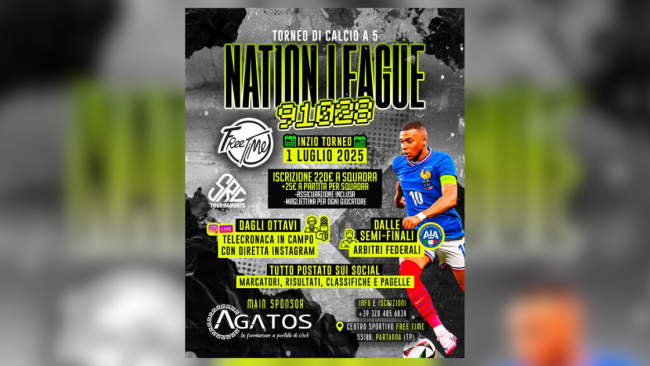 Torneo Nation League 91028: questa sera le finali al Free Time di Partanna