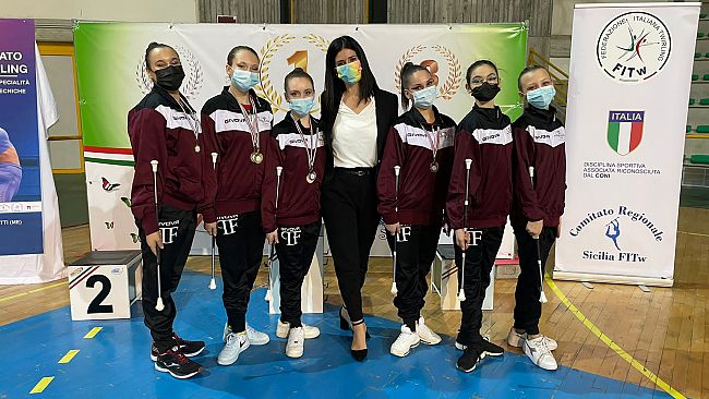 Twirling, ottimi risultati per le atlete della Venus Asd 